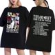 thumbnail image 1 of TaylorSwiftTheErasTourInternationalHerrDamkortT-shirtrundkrageprintedBlack, 1 of 1