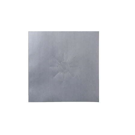 

Reusable 4PCS Aluminum Gas Foil Stove Burner Protector Cover Liner Clean Mat Pad