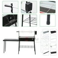thumbnail image 6 of Portable Charcoal Grill Charcoal Grill Foldable Camping Barbecue Stainless Grills and Storage Shelf for Camping, 6 of 6