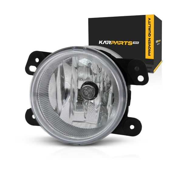 CarLights360: For Dodge Journey Fog Light Assembly 2010-2020 Driver OR Passenger Side | Single Piece | CAPA Certified | Replacement For CH2594103 | 5182026AA
