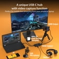 thumbnail image 4 of j5create JVA01 - Video capture adapter - USB-C 3.2 Gen 1 - black, 4 of 4