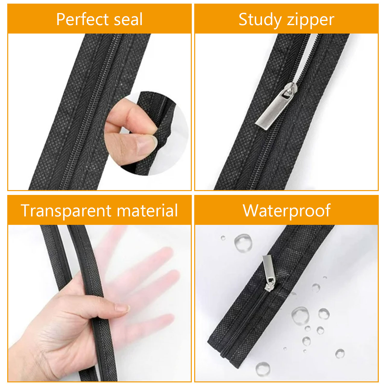 Tripumer 10-Pack Garment Bags for Suits & Dresses photo 7