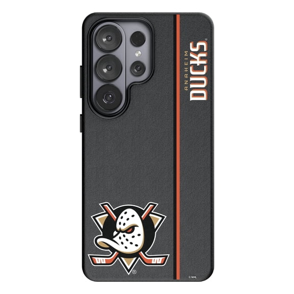 Keyscaper Black Anaheim Ducks Galaxy Magnetic Bump Case