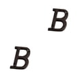 thumbnail image 2 of Justharion Easy To Install Metal Letters House Sign Not Easy To Fade Durable And Rustproof Metal Letters House Numbers B17--B 2Set, 2 of 6