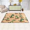 thumbnail image 3 of Skateboard Crocodile Pattern Memory Foam Area Rug 31"x20" Non Slip, Absorbent, Fade Proof for Living Room, Bedroom, Office, 3 of 7