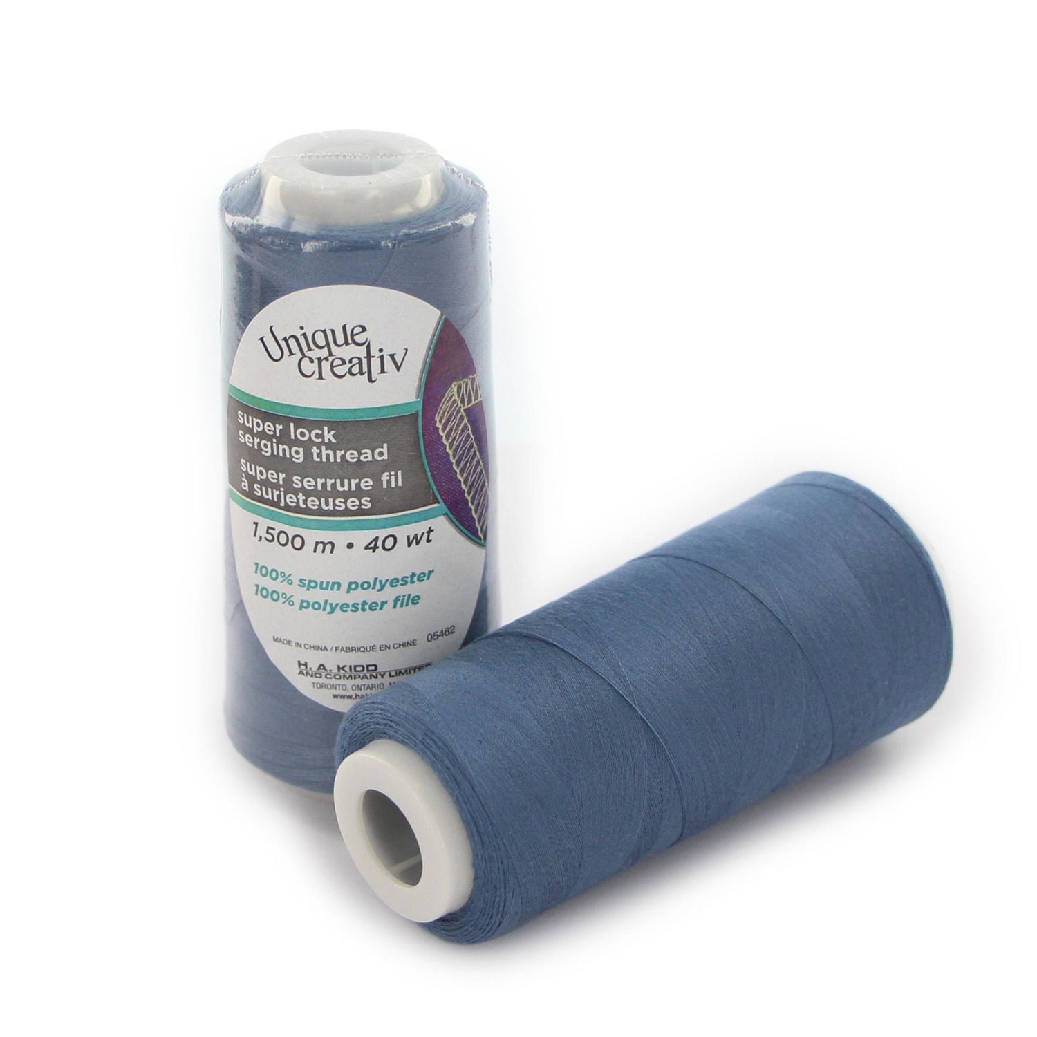 UNIQUE CREATIV TRULOCK Serging Thread — 100% Polyester, 40 wt