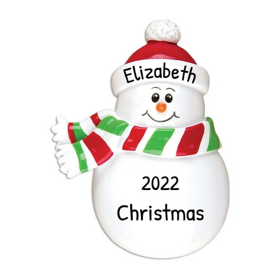Personalized 2024 Ornament Frosty the Snowman Christmas Tree Ornament -Ornaments by Elves