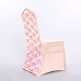 thumbnail image 6 of Efavormart 5 PCS Blush/Rose Gold Satin Rosette Spandex Stretch Banquet Chair Cover, Fitted Chair Cover, 6 of 11