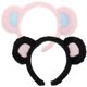 thumbnail image 1 of 2 diademas esponjosas de animales para festivales, fiestas, lindas orejas de oso, para cosplay y maquillaje, ideales para el cuidado de la piel de las mujeres, ideales para lavado facial y spa., 1 of 5