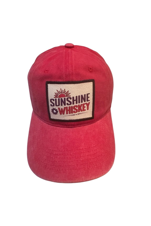 Sunshine and Whiskey Drinking Hat for Men and Women, Whiskey Drinker Gifts, Funny Alcohol Hats, Fun Adult Humor Caps