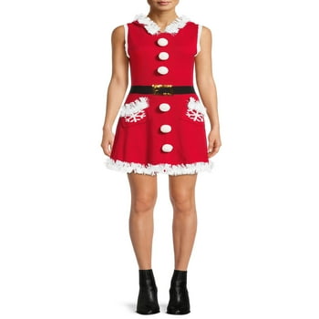 No Boundaries Junior's Christmas Sweater Dress