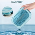 thumbnail image 3 of Lunch Box For Adults, 1200ml Kids Bento Box With 3 Compartments, Leakproof Bento Lunch Box With Utensils, Green, 3 of 5