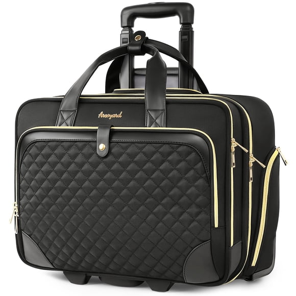 Bolsa enrollable para portátil Arcoyard para mujer de 17,3 pulgadas, impermeable