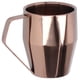 thumbnail image 3 of Taza Taza Taza de agua de café europea con superficie de diamante de doble capa de acero inoxidable 304 con mangoOro rosa, 3 of 8