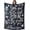 Black Letter Pattern, variant on Unique Anniversary Birthday Gifts for Mom from Daughter Son, Mom Blanket, Gift for Mothers Day Christmas, Super Soft Flannel Throw Blankets for Couch Bed 50 x 60, Light Blue