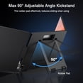 thumbnail image 4 of Monitor portátil KYY X90D 15,6 pulgadas FHD IPS para ordenadores portátiles de 12 a 17 pulgadas, 4 of 9