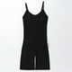 thumbnail image 4 of Body moldeador de cintura alta para mujer, con tirantes ajustables, talla grande, ajustado, moldeador de cadera, de nailon, 4 of 7