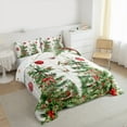 thumbnail image 3 of Castle Fairy 2-Piece Twin Size Comforter Set, Red Bow and Tree Christmas Print, 3 of 8