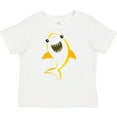 thumbnail image 3 of Inktastic Cute Shark, Little Shark, Yellow Shark, Sea Animal Boys or Girls Toddler T-Shirt, 3 of 5