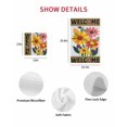 thumbnail image 7 of Spring Daisy Kitchen Dish Towels for Drying Dishes Set of 4, Brown Modern Abstract Art Dots Floral Waffle Weave Microfiber Hand Tea Bathroom Towels Quick Dry & Absorbent Towel 12x12, 7 of 7