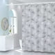 thumbnail image 3 of Cortina de ducha moderna de poliéster impermeable con ganchos resistentes a la oxidación, juego completo para decoración de baño, tela extra larga para una cobertura total y protección, 3 of 7