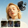 thumbnail image 6 of JGJJUGN Wireless Bluetooth Earphones, Ear Clip Style Bluetooth Headphones, Sports Stereo Earbuds with Long Battery Life, Noise Cancelling, Built-In Display, Comfortable Fit, 6 of 6