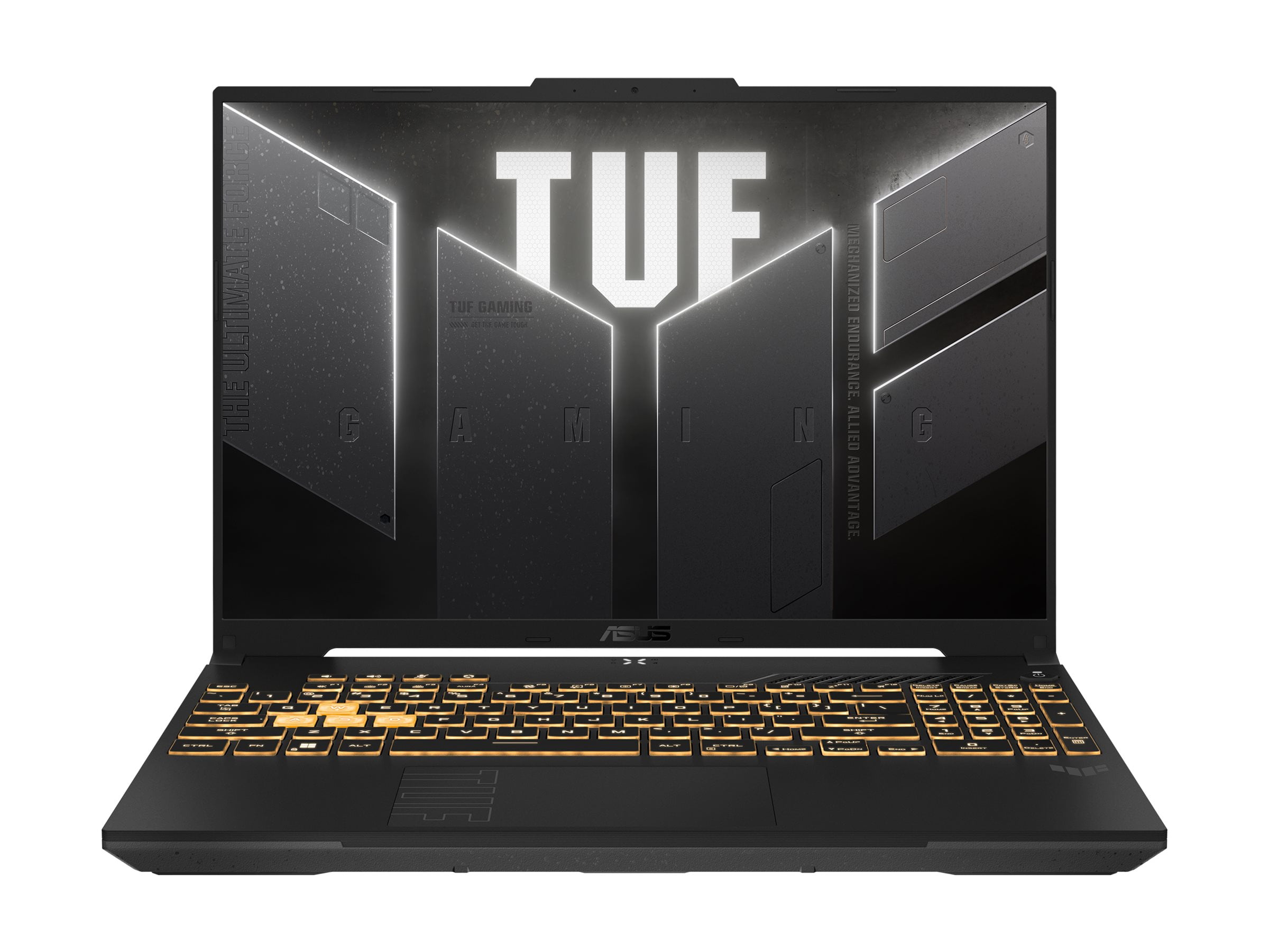Ordinateur de ASUS TUF Gaming F16 (2025), écran WUXGA FHD+ 144 Hz de 16 po, graphique GeForce RTX 4050, proc Intel® Core™ 5 210H, mém DDR5 de 8 Go, SSD PCIe de 512 Go, Wi-Fi 6, WIN11, FX607VU-DS54-CA