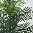 thumbnail image 5 of Nearly Natural 6ft. Artificial Paradise Palm with White Decorative Planter, Green, 5 of 7