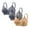 Beige, variant on 3 Pack Womens Bras Wireless Plus Size Seanless T Shirt Bra Spaghetti Strap T Shirt Bras Solid Underwear