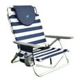 thumbnail image 6 of Ostrich On Your Back Sand Chair and On Your Back Beach Chair, Stripped Blue, 6 of 12