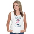 thumbnail image 3 of BCA Pink Ribbon Hope is An Anchor Tank Top Tee Shirt Women Brisco Brands S, 3 of 6