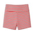 thumbnail image 6 of Women's Fold Over Shorts Micro Mini Shorts Elastic Waist Lounge Pajama Bottoms Summer Yoga Athletic Short Red, 6 of 6