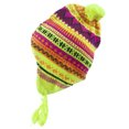 thumbnail image 2 of Top Headwear Peruvian Chullo Hat - Mountain - Neon Yellow, 2 of 2