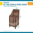 thumbnail image 6 of Duck Covers Ultimate Waterproof 26 Inch Bar Chair & Stool Cover, 6 of 13