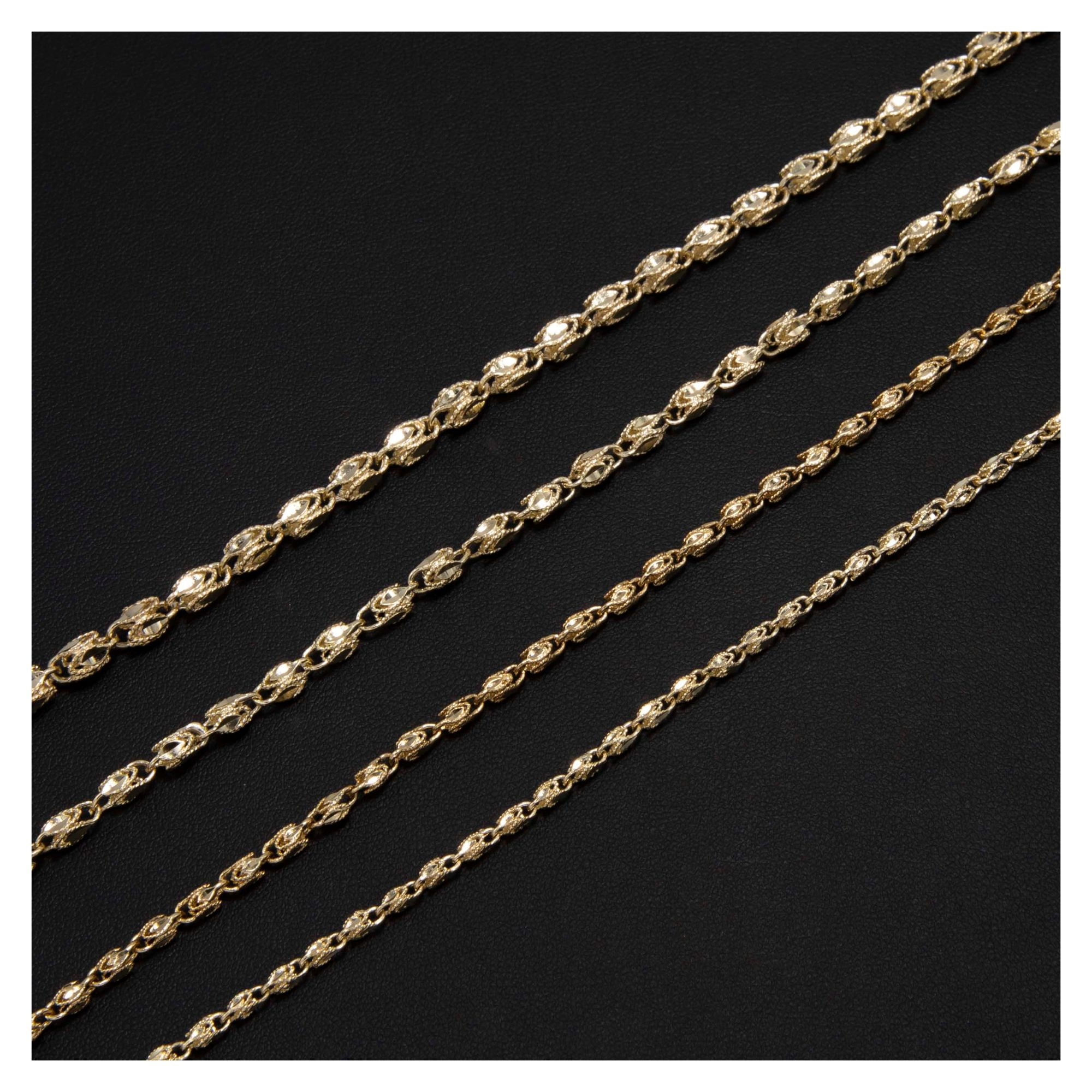 Turkish Rope Chain Necklace Unisex Adult 10K Yellow Gold, 24.91 Gr – Goldum NYC