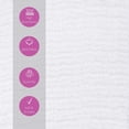 thumbnail image 5 of Linteum Textile Kitchen Towels 100% Cotton Ribbed Bar Mops Pack of 12 (16x19 inches) White, 5 of 8