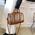 thumbnail image 1 of Bolsa De Hombro Bolso bandolera de PVC Impermeable Transparente Mujer Señora Ocio Diario (Marrón S) Likrtyny Para Estrenar, 1 of 8