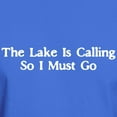 thumbnail image 3 of CafePress - The Lake Is Calling So I Must Go Dark T Shirt - Men's Classic Graphic Cotton T-Shirt, 3 of 4