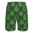 thumbnail image 6 of Disketp Men'S Swim Trunks Hawaiian Breathable Surf Beach Swimsuits Mesh Lining Beach Shorts With Pockets-Christmas (2), 6 of 9