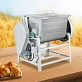 thumbnail image 2 of Aiqidi 110V Electric Dough Mixer 30QT Commercial Heavy Duty Mixer Double Belt Double Gear Drive Mixing Machine for Kitchen Restaurants, 2 of 8
