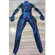 thumbnail image 4 of Disfraz de Capitán América para hombre, disfraz de Halloween para adultos y niños, mono de fiesta de superhéroe Zentai, 4 of 4