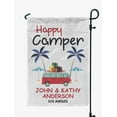 thumbnail image 1 of Printtoo White Happy Camper Caravans Personalized Camping Flags For Campers Double Sided CampsiteFlagOutdoor GardenFlags, 1 of 4