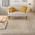 thumbnail image 3 of Nourison Vail Rustic Texture Indoor Area Rug Beige Multi 3'9" x 5'9", 3 of 10