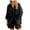 Black, variant on Womens Travel Outfit Summer Two Piece Outfit Women Clothing Set Female V-Neck Short Sleeve Tops Pants Sets Full Pant Style S_396 Women's Tracksuits Black XL