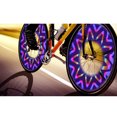 thumbnail image 3 of SHINYPASING Night Bike Riding Decoration Black LED Spoke Light with 6 Color Options and 42 Effects, 3 of 7