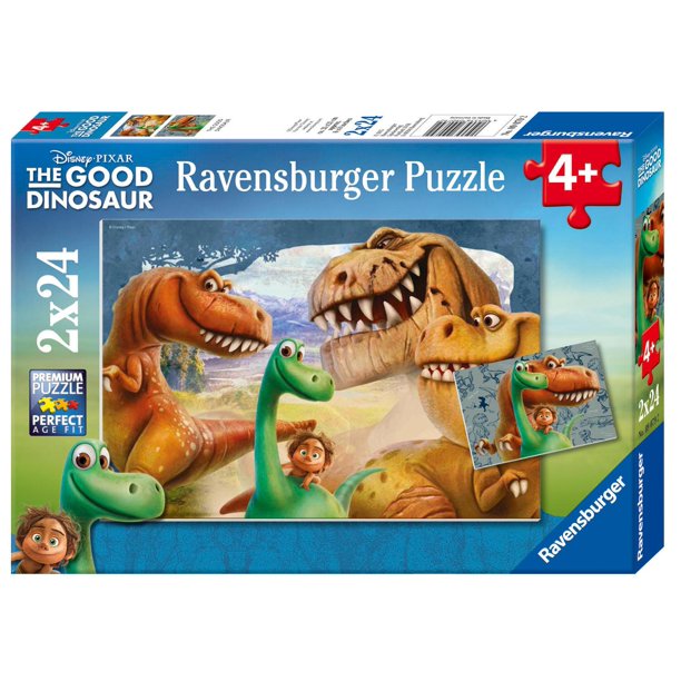 Ravensburger The Good Dinosaur Two 24 Piece Kids Jigsaw Puzzles