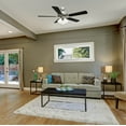 thumbnail image 5 of Design House 157370 Millbridge 52-Inch Traditional Indoor Ceiling Fan with LED Light Kit, Reversible Blades, Satin Nickel, 5 of 22