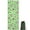 Green Cow Spot, variant on White Cow Milk Cloud Pattern Hot Yoga Mat Towel Non Slip for Hot Yoga - Quick-Drying Yoga Mat Cover with 4 Corner Pockets with Travel Bag - Hot Yoga Towel Non Slip Grip Moisture Wicking Sweat 70"x26"