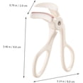 thumbnail image 7 of 2Pack Long-Lasting Lash Curling Clips,White Eyelash Curler for Girls Versatile Makeup Supplies, Lash Curler Makeup Tool, 7 of 7