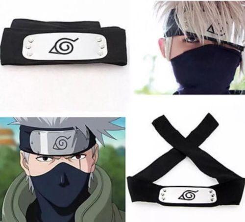 Naruto Kakashi Sasuke The Leaf Village Konoha Ninja Headband Cosplay Anime 37/"